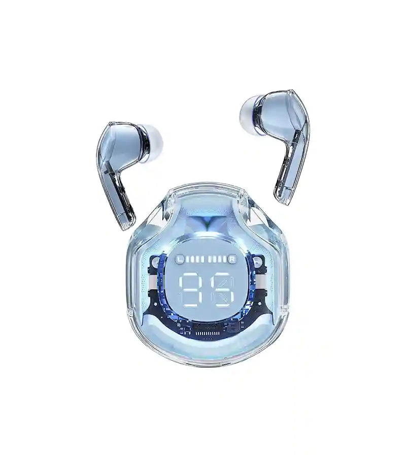 Air 39 Transparent Bluetooth Earbuds – Super Bass, ENC Noise Reduction