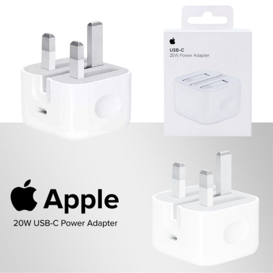 Apple 20W USB-C Power Adapter Compatible with iPhone & iPad