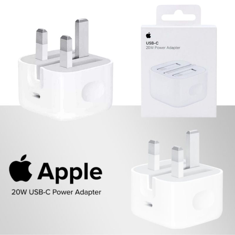 Apple 20W USB-C Power Adapter Compatible with iPhone & iPad