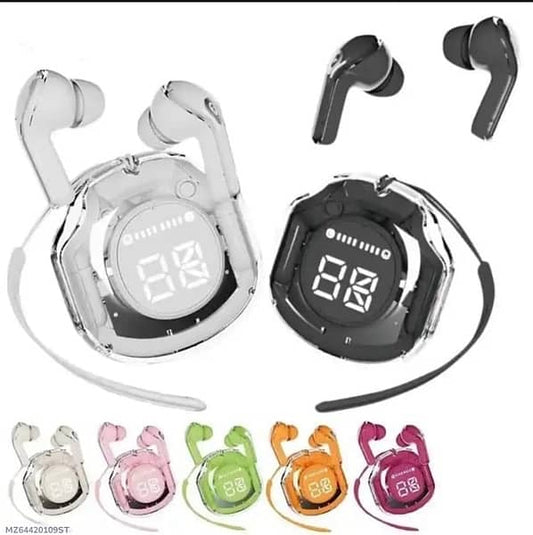 Air 39 Transparent Bluetooth Earbuds – Super Bass, ENC Noise Reduction
