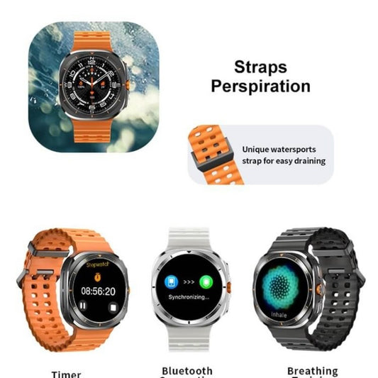 TF7 Ultra Smart Watch | Metal Body, AMOLED Display