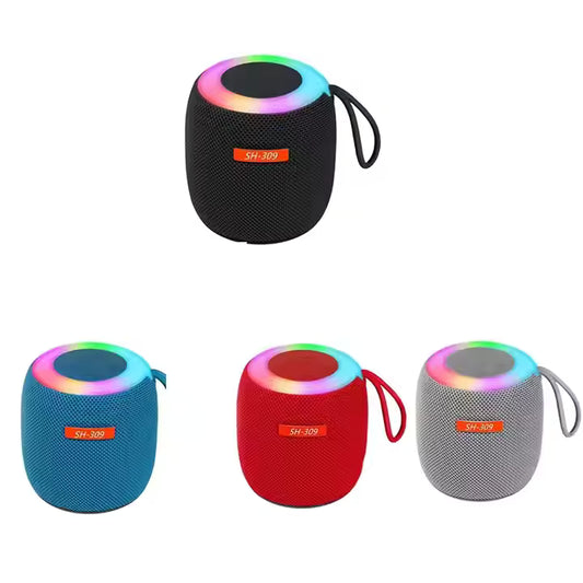 Mini Wireless Bluetooth Speaker | Portable RGB Night Light