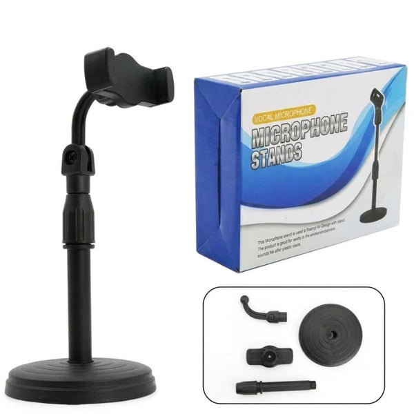 Adjustable Mobile Phone Stand with Flexible Gooseneck Arm