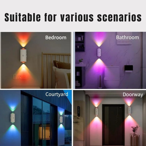 RGB LED Light with Motion Sensor