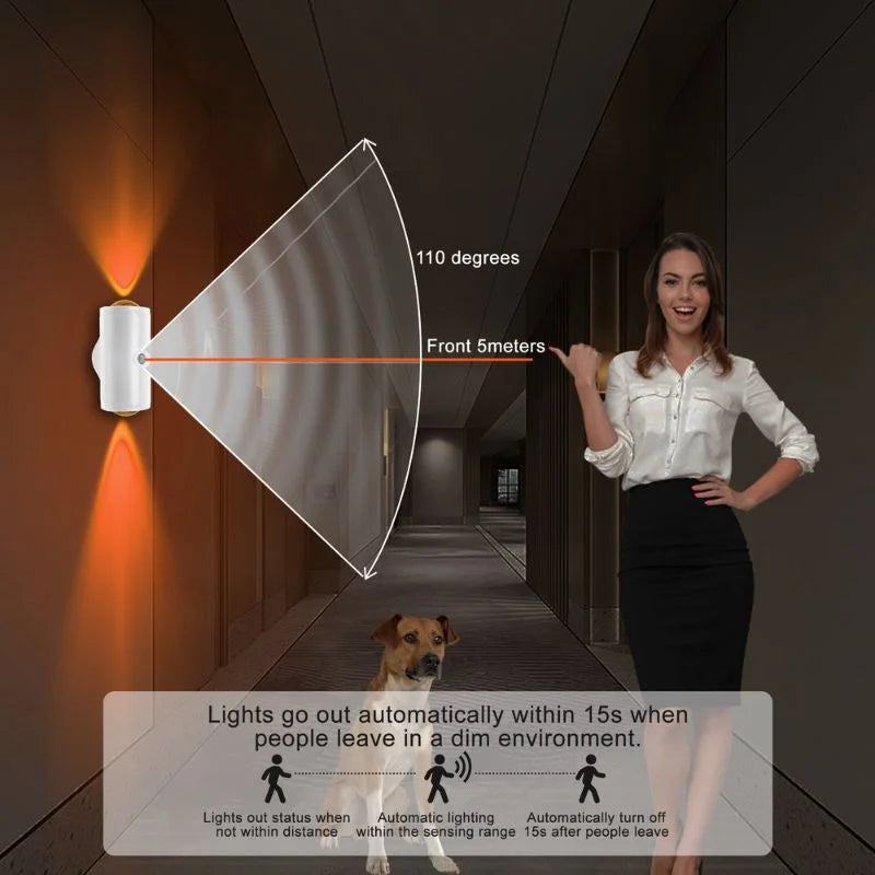 RGB LED Light with Motion Sensor