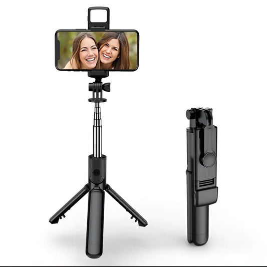 R1s Bluetooth Selfie Stick Tripod with Remote 360° Foldable