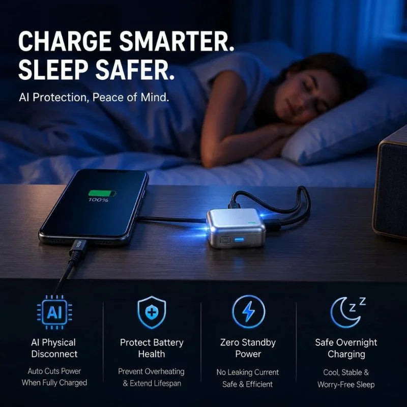 Automatic Charging Disconnector | Smart Auto Power Cut-Off Battery Protector